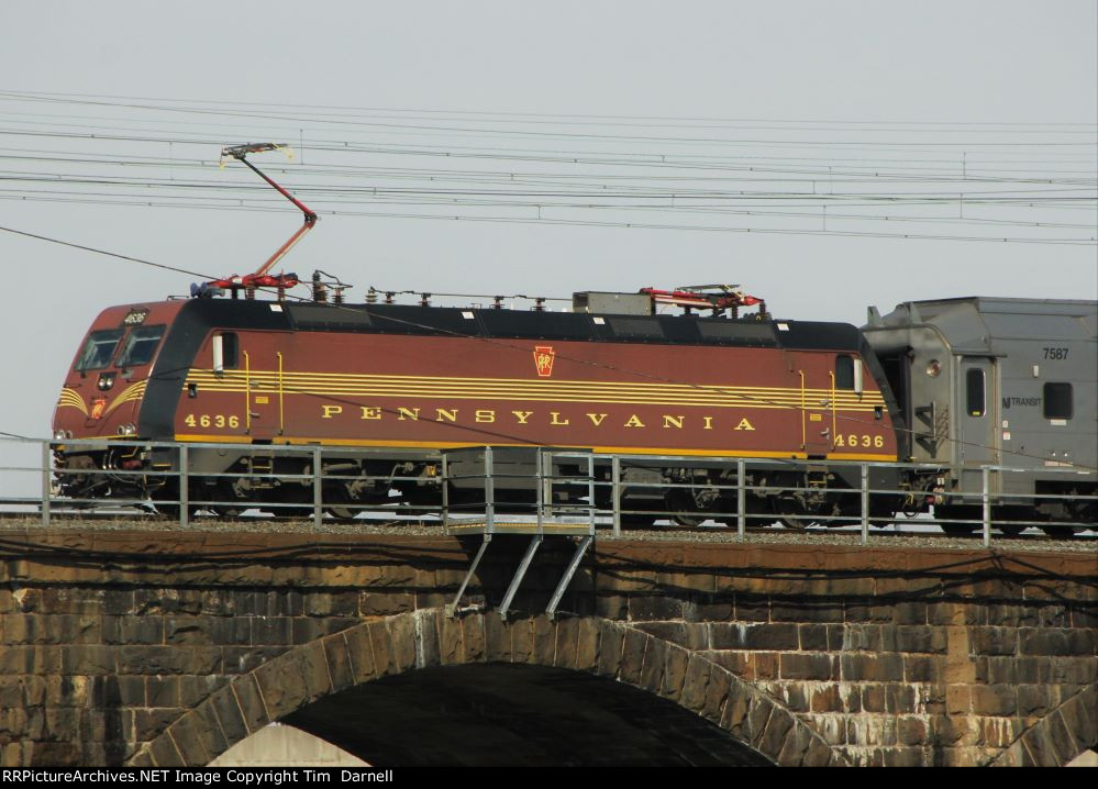 NJT 4636 on train 3844